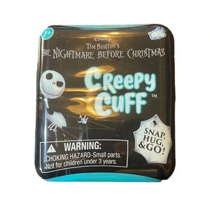 NTW Sealed Disney Tim Burton's Nightmare Before Christmas Creepy Cuff.